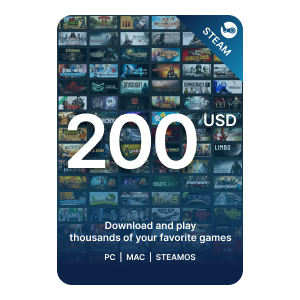 STEAM GlobalCard 200 USD